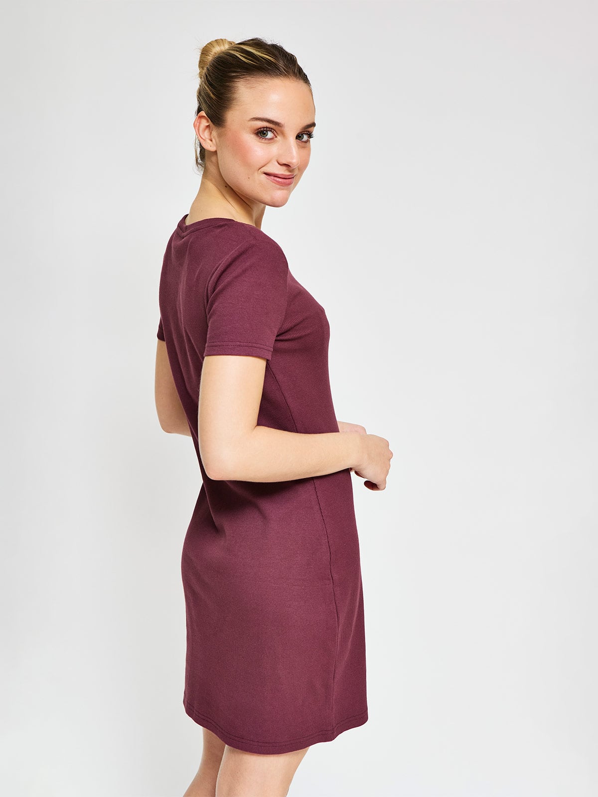 VESTIDO CORTO ALGODÓN MUJER INDEX - 3