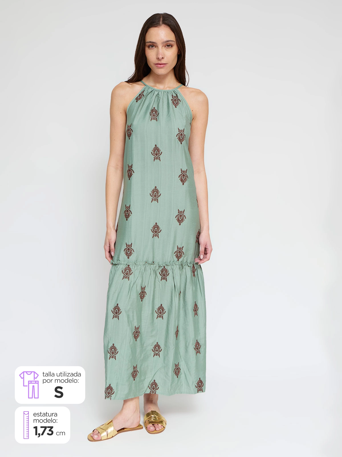 VESTIDO LARGO MUJER TATIENNE - 1