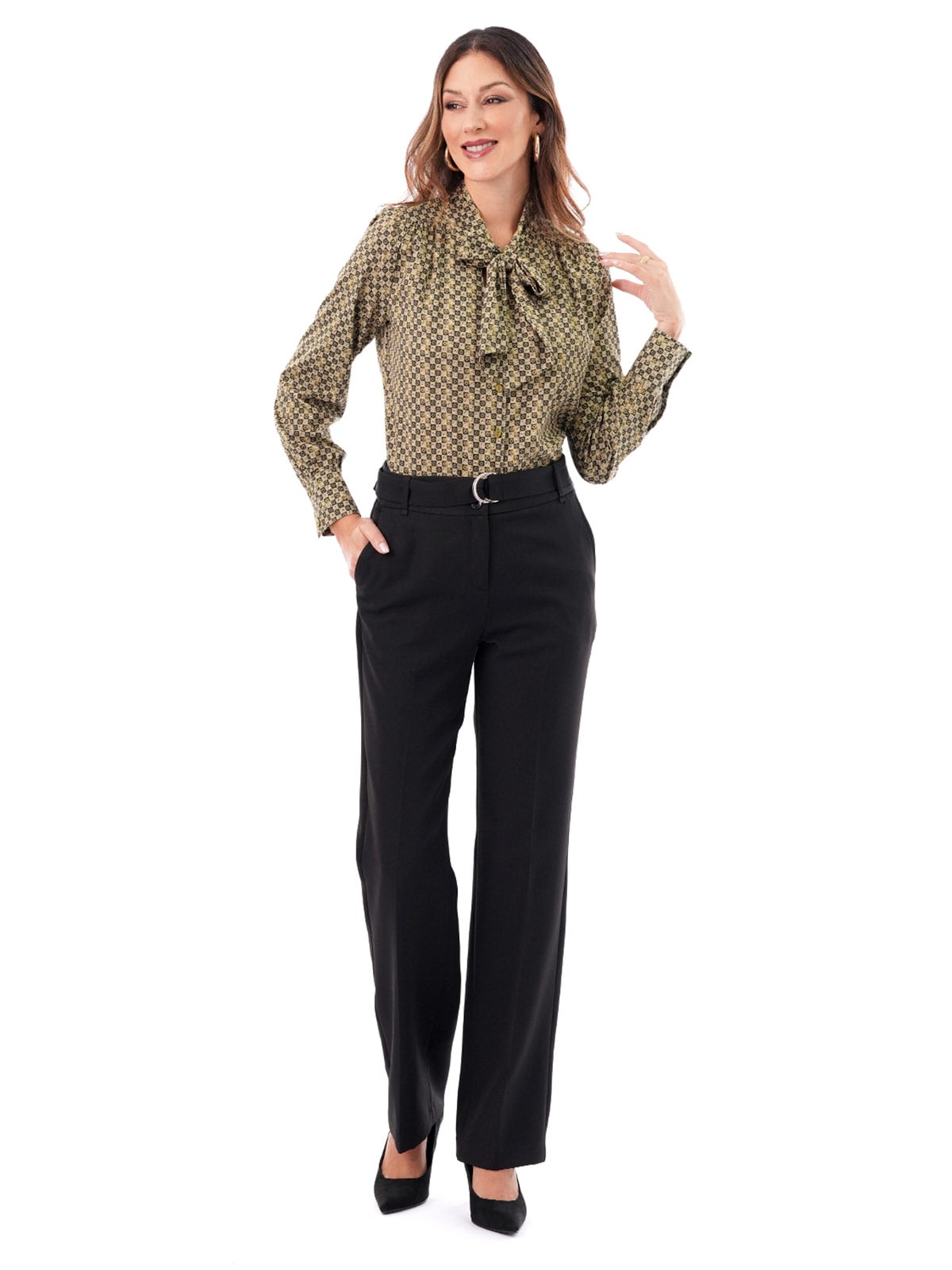 BLUSA MANGA LARGA MUJER CP MODA DE COLECCIÓN EVORA - 1