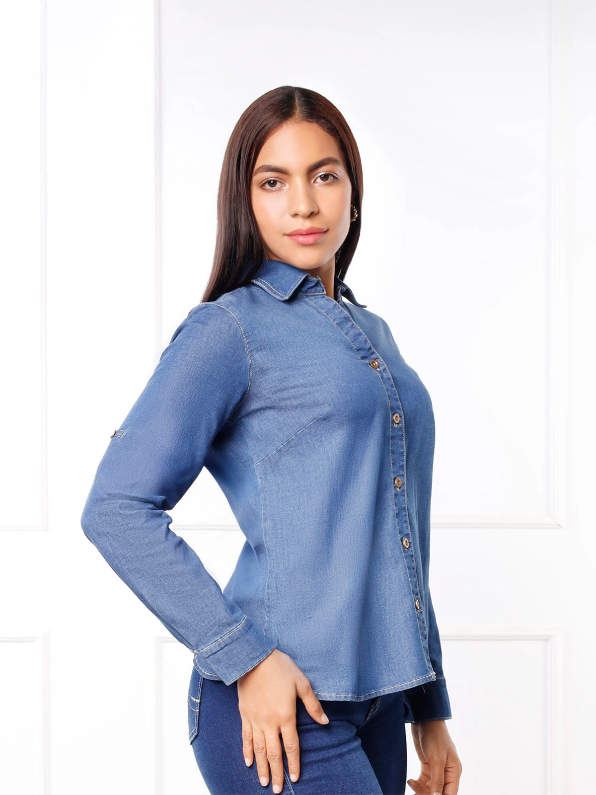 BLUSA MANGA LARGA MUJER KANSAS NAOMI - 3