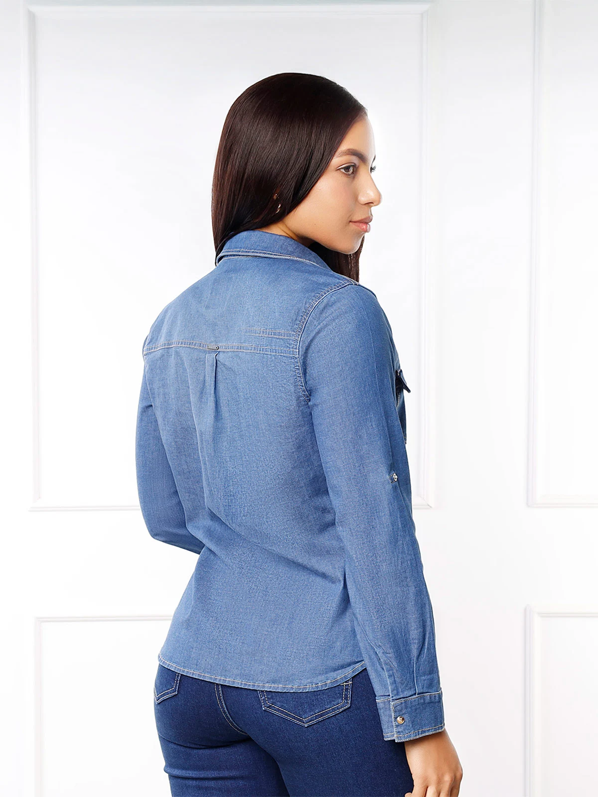 BLUSA MANGA LARGA MUJER KANSAS SADITH - 4