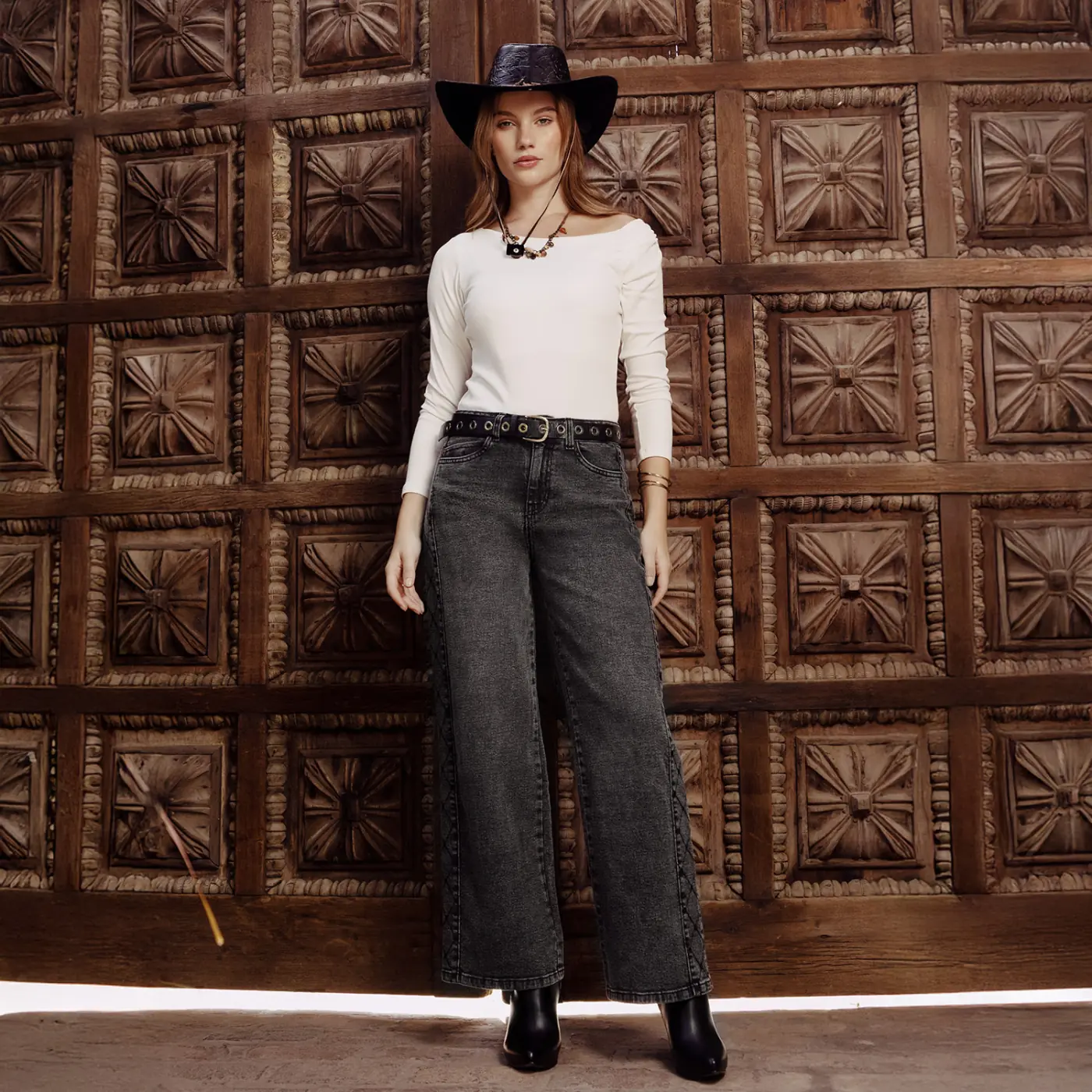 JEAN WIDELEG MUJER KANSAS DARLENE - 1