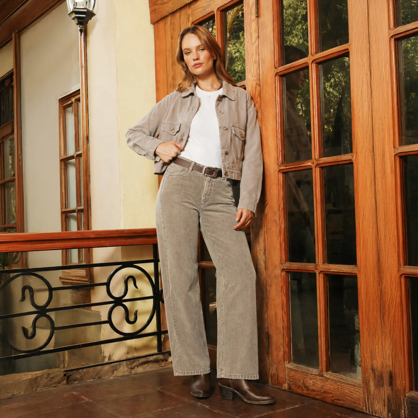 PANTALÓN WIDELEG MUJER KANSAS JODY - 1