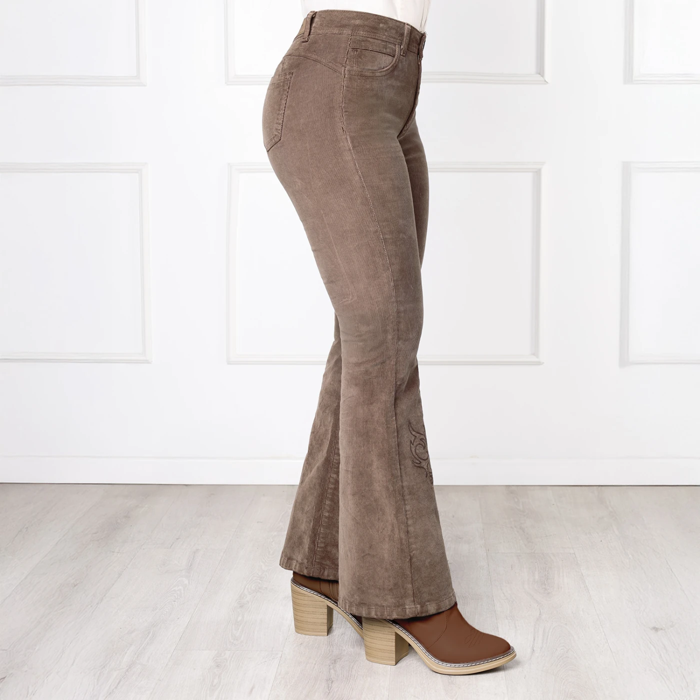 PANTALÓN FLARE MUJER KANSAS DAKOTA - 3