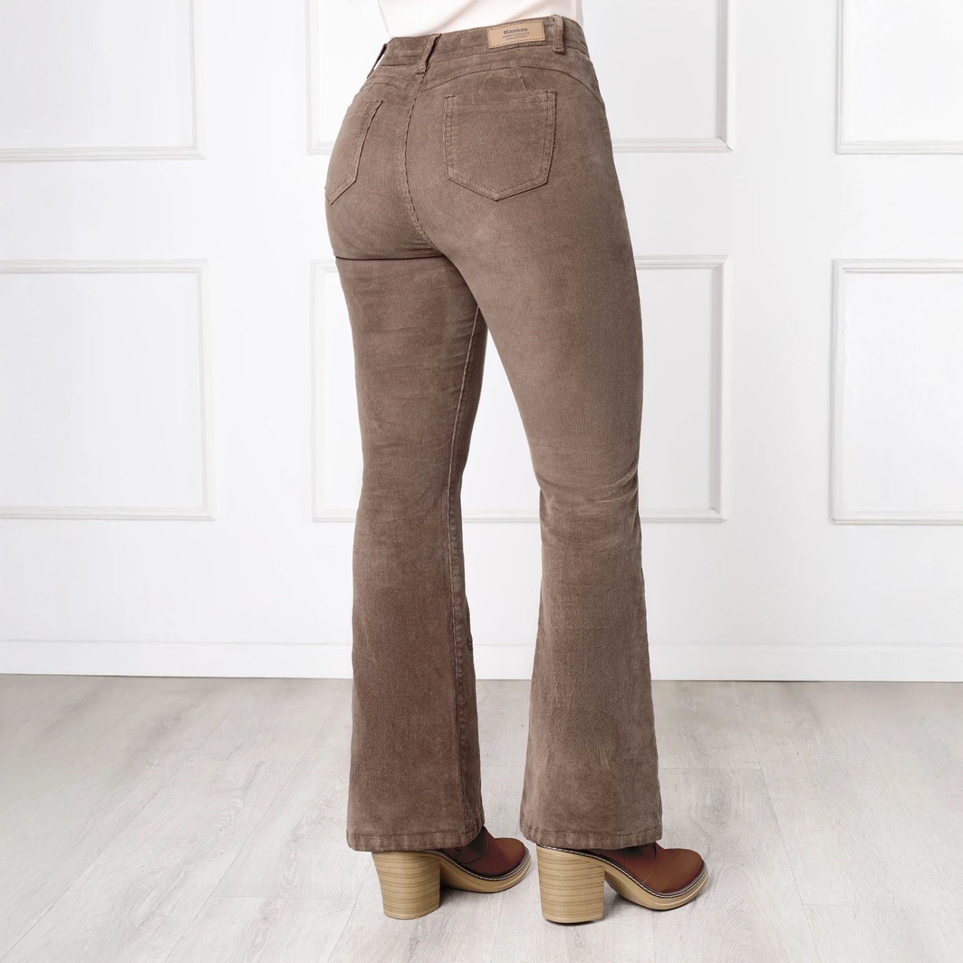 PANTALÓN FLARE MUJER KANSAS DAKOTA - 4
