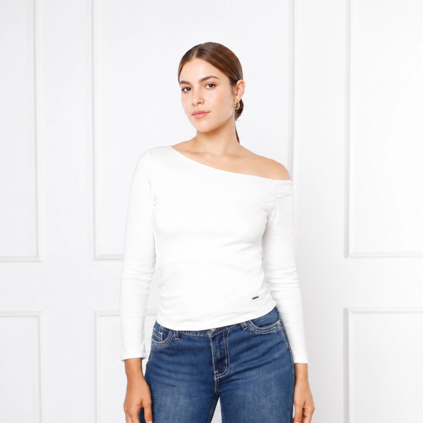 POLO MANGA LARGA MUJER KANSAS DREW OFF SHO - 1