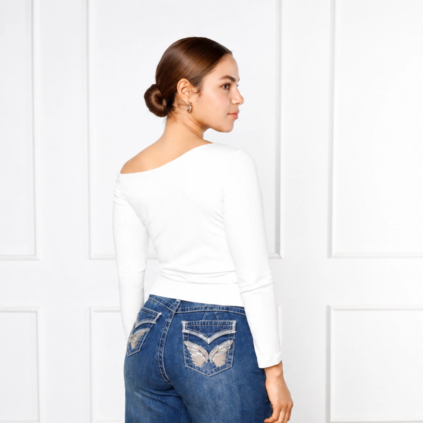 POLO MANGA LARGA MUJER KANSAS DREW OFF SHO - 3