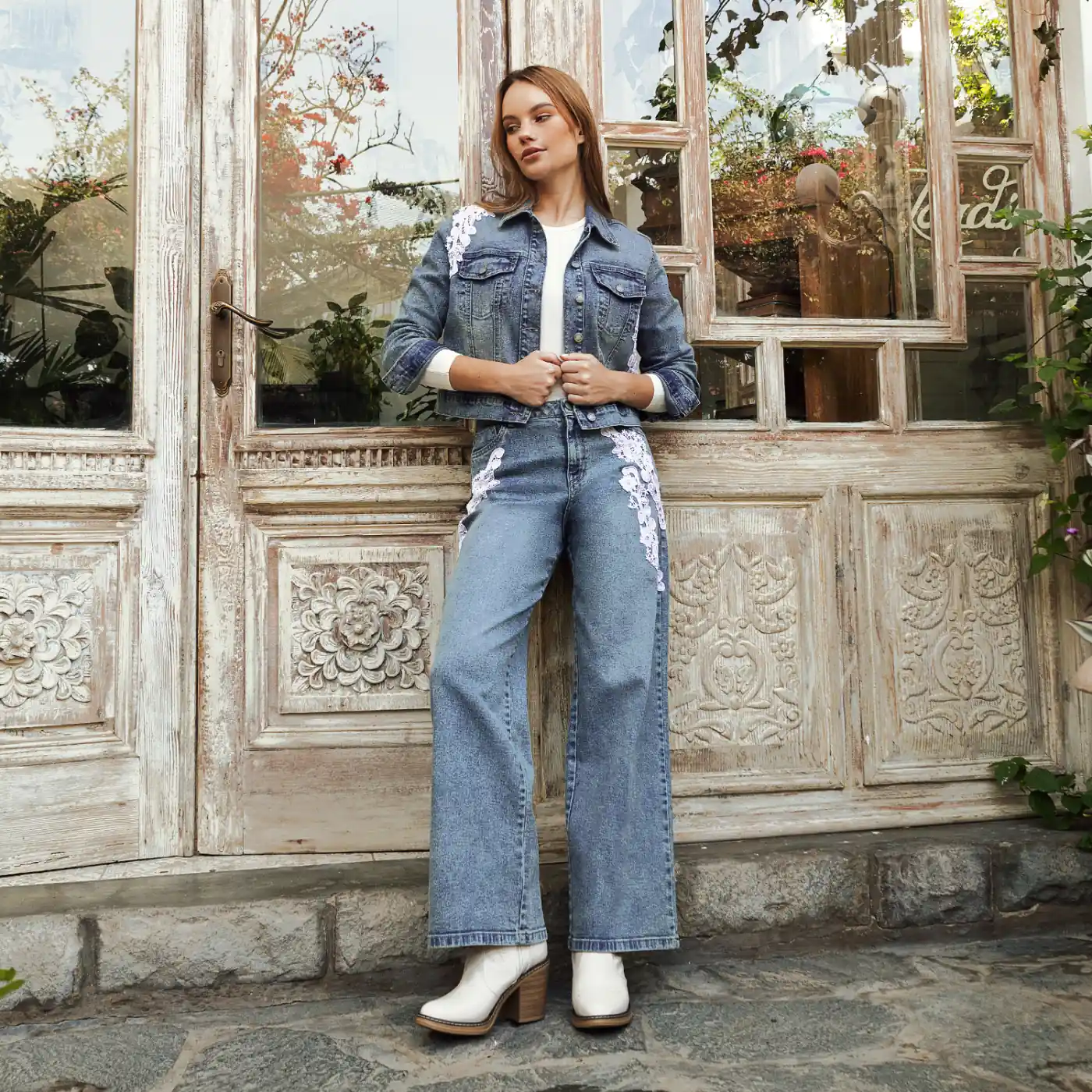 JEAN WIDELEG MUJER KANSAS CASSIDY - 1