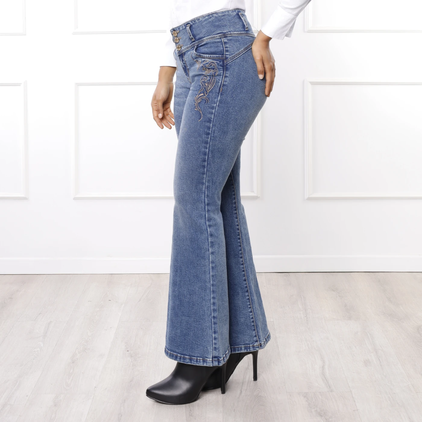 JEAN FLARE MUJER KANSAS OOLLY - 3