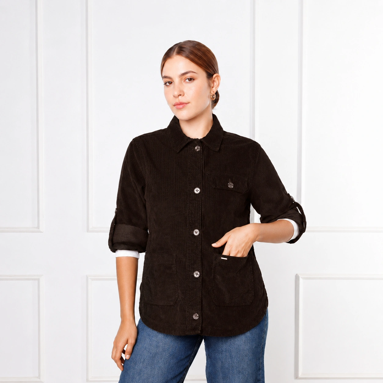 CAMISACO ALGODÓN MUJER KANSAS LUCY - 3