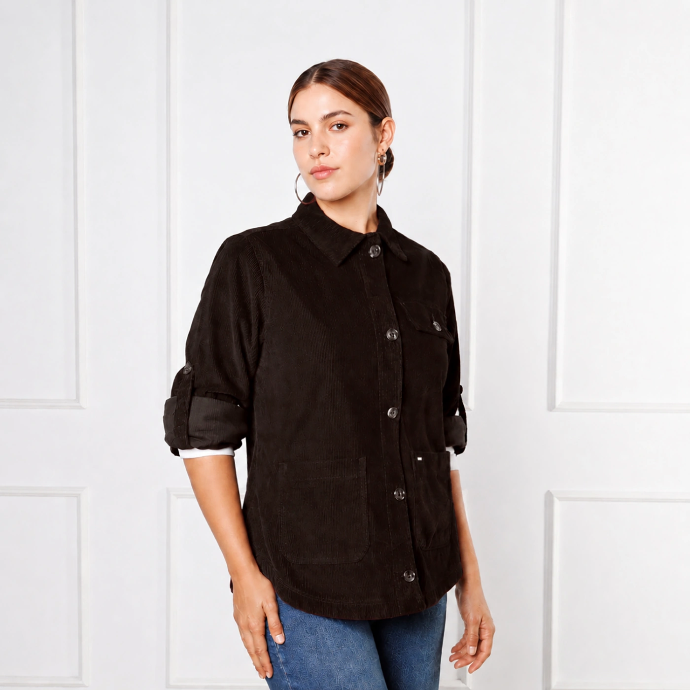CAMISACO ALGODÓN MUJER KANSAS LUCY - 5