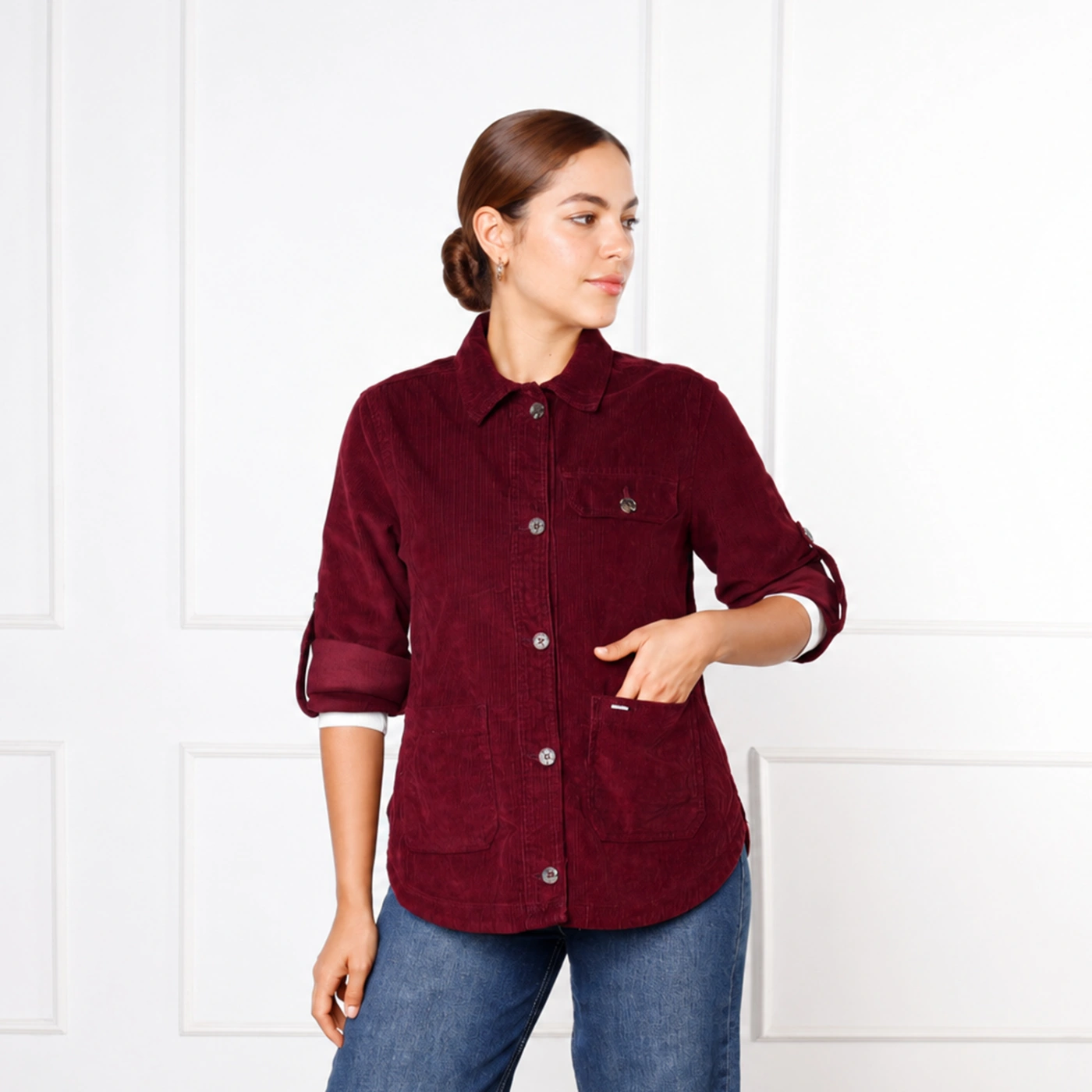 CAMISACO ALGODÓN MUJER KANSAS LUCY - 3