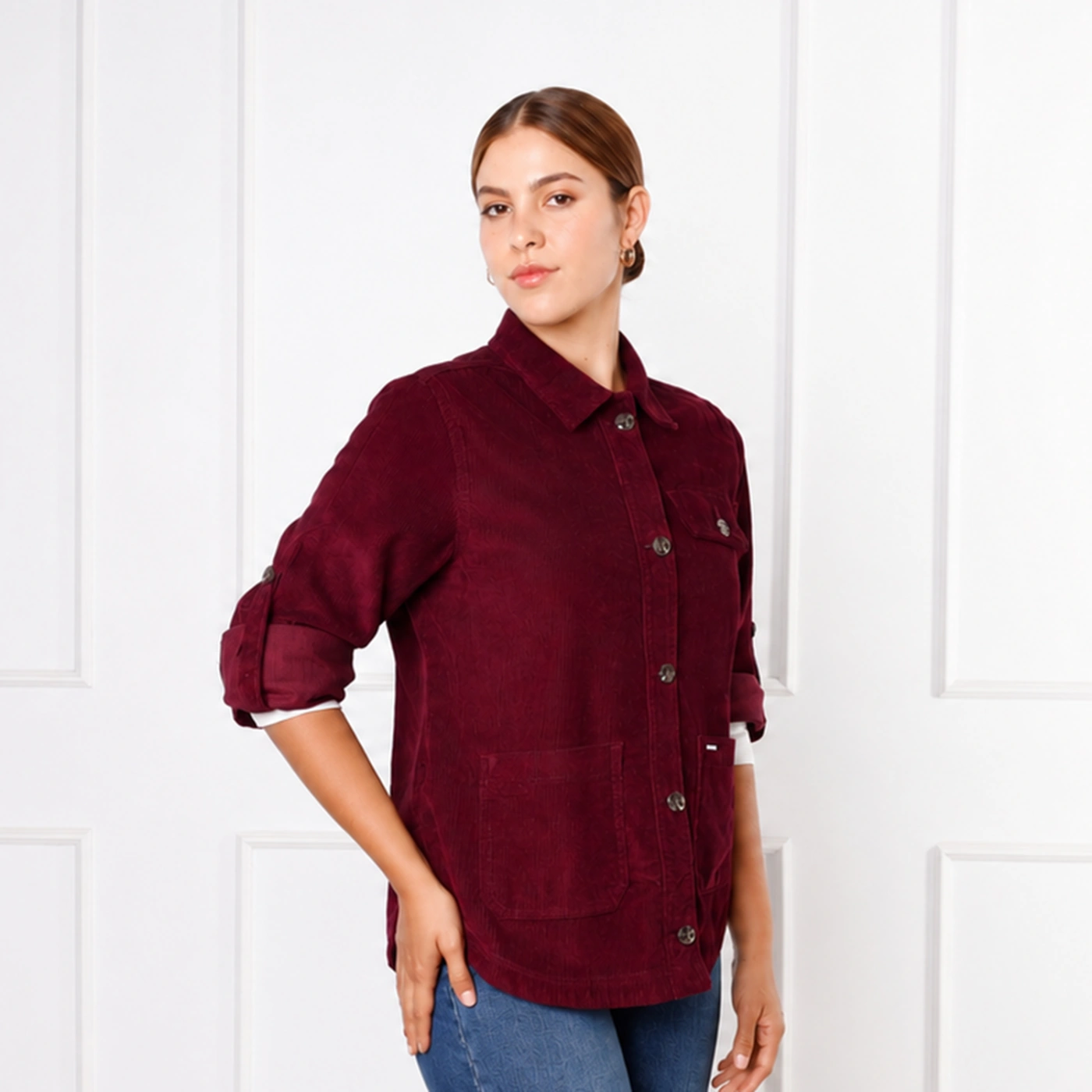 CAMISACO ALGODÓN MUJER KANSAS LUCY - 5