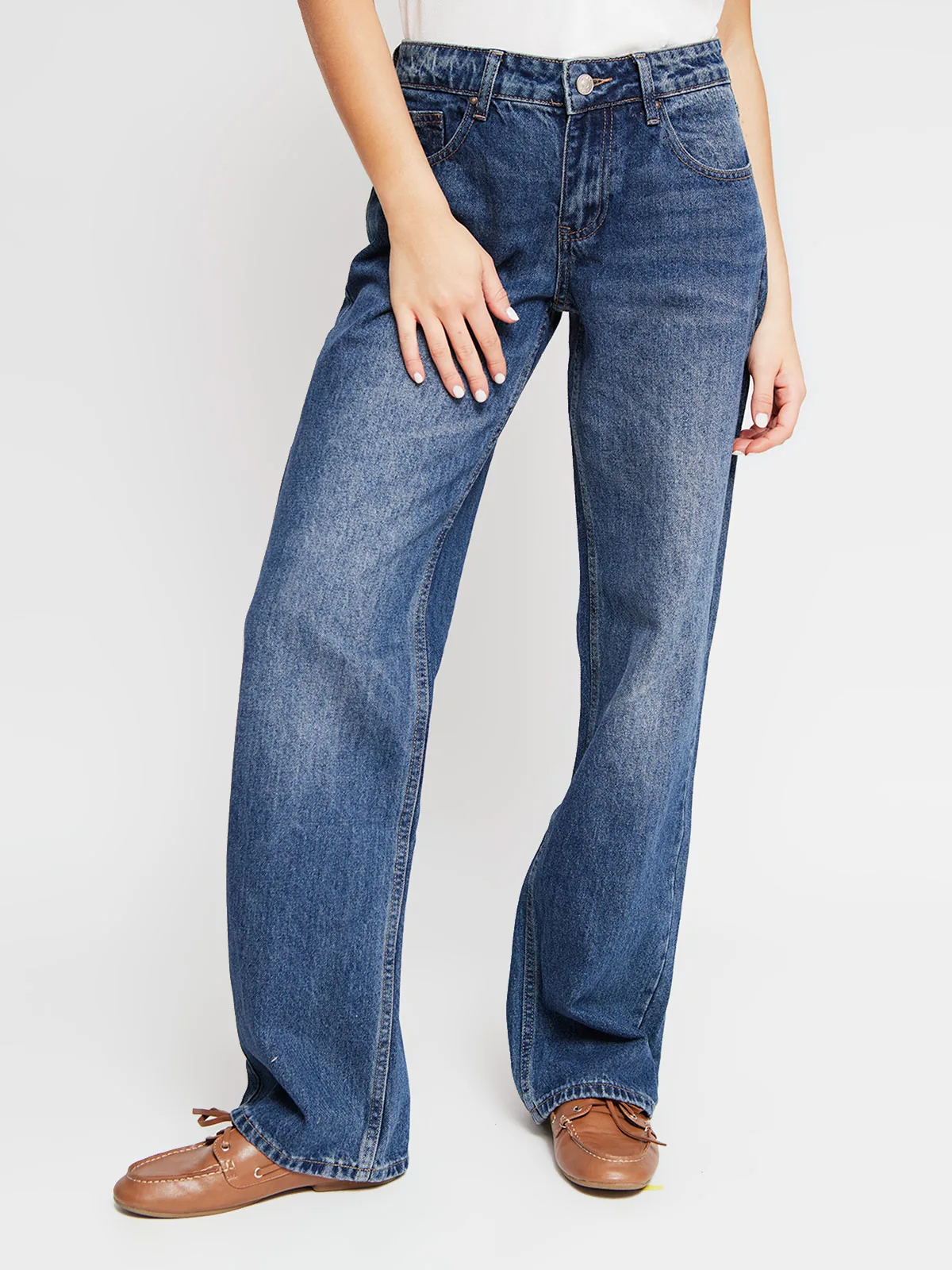 JEANS ALGODÓN REGULAR MUJER INDEX - 2
