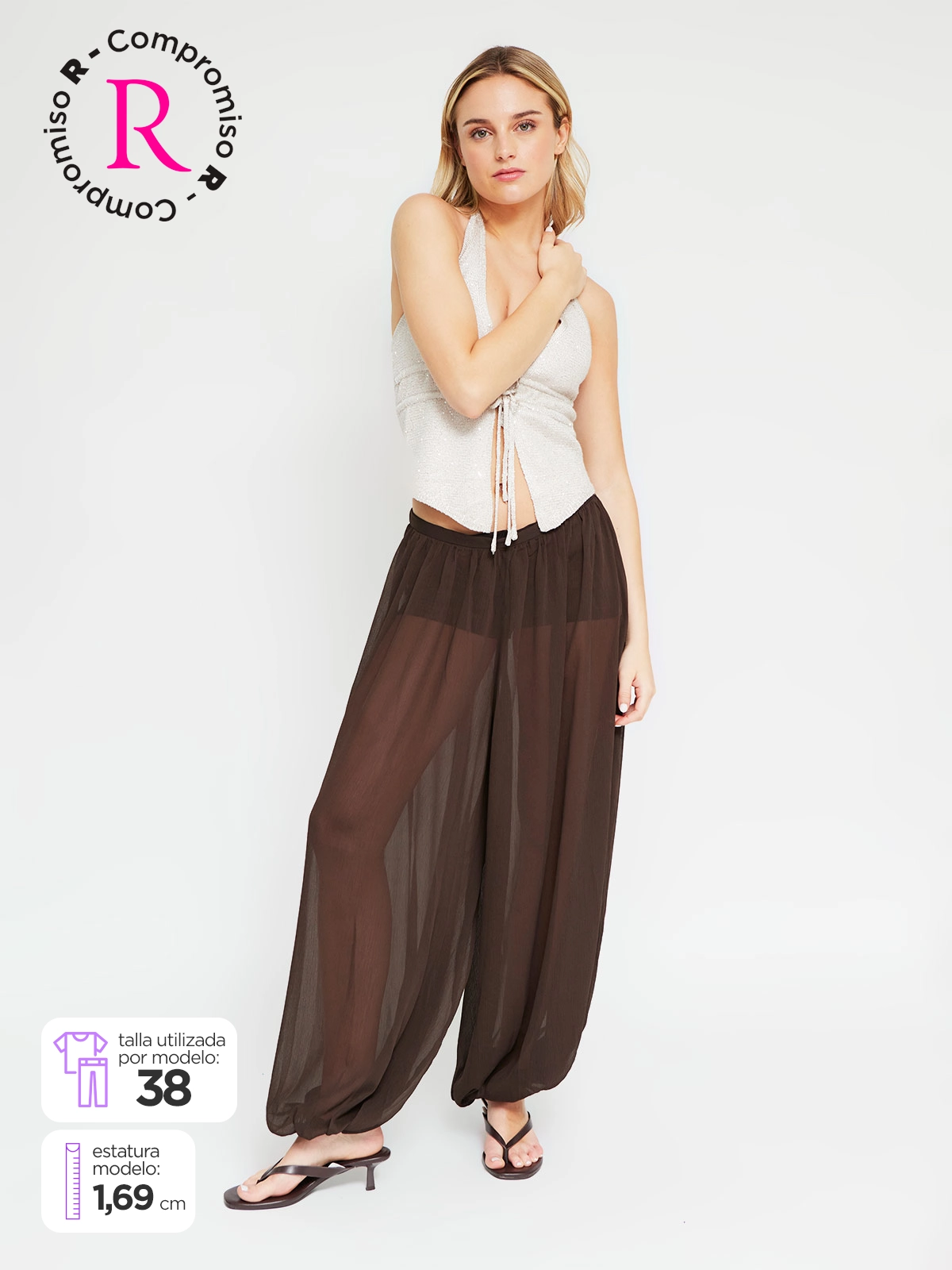 PANTALÓN REGULAR MUJER INDEX - 1