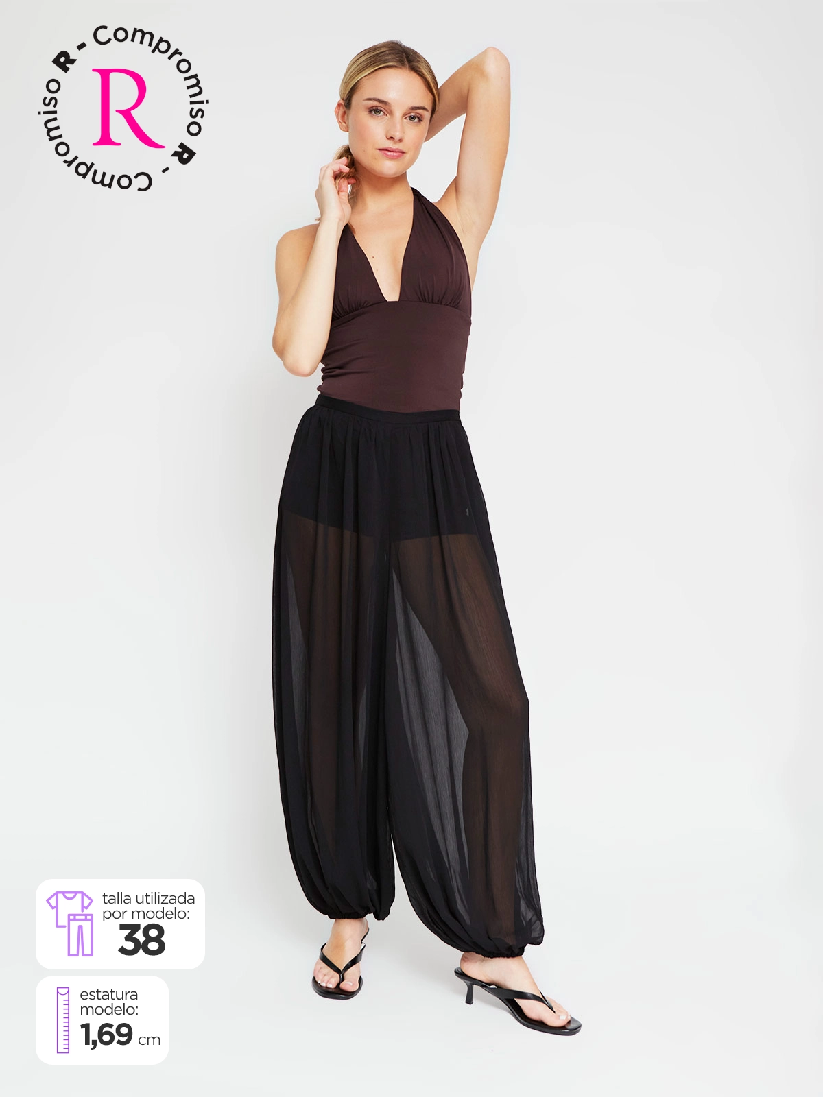 PANTALÓN REGULAR MUJER INDEX - 1