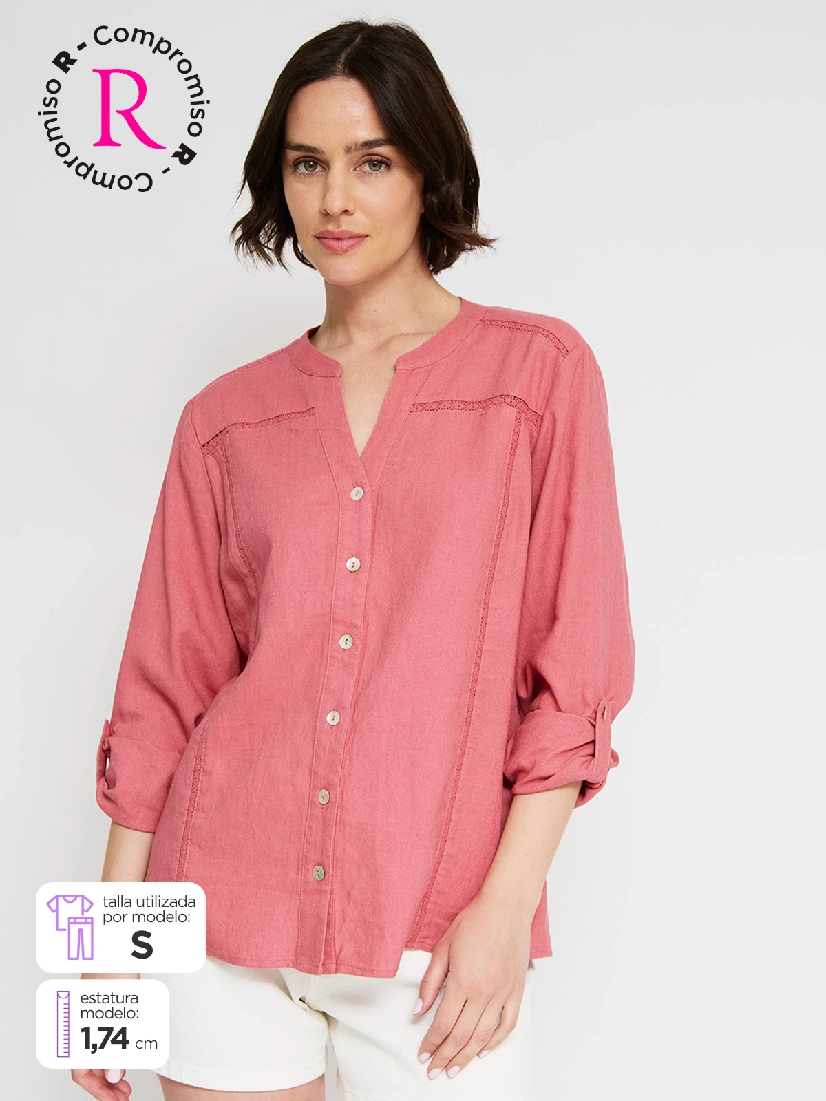 BLUSA MANGA LARGA MUJER TATIENNE - 1