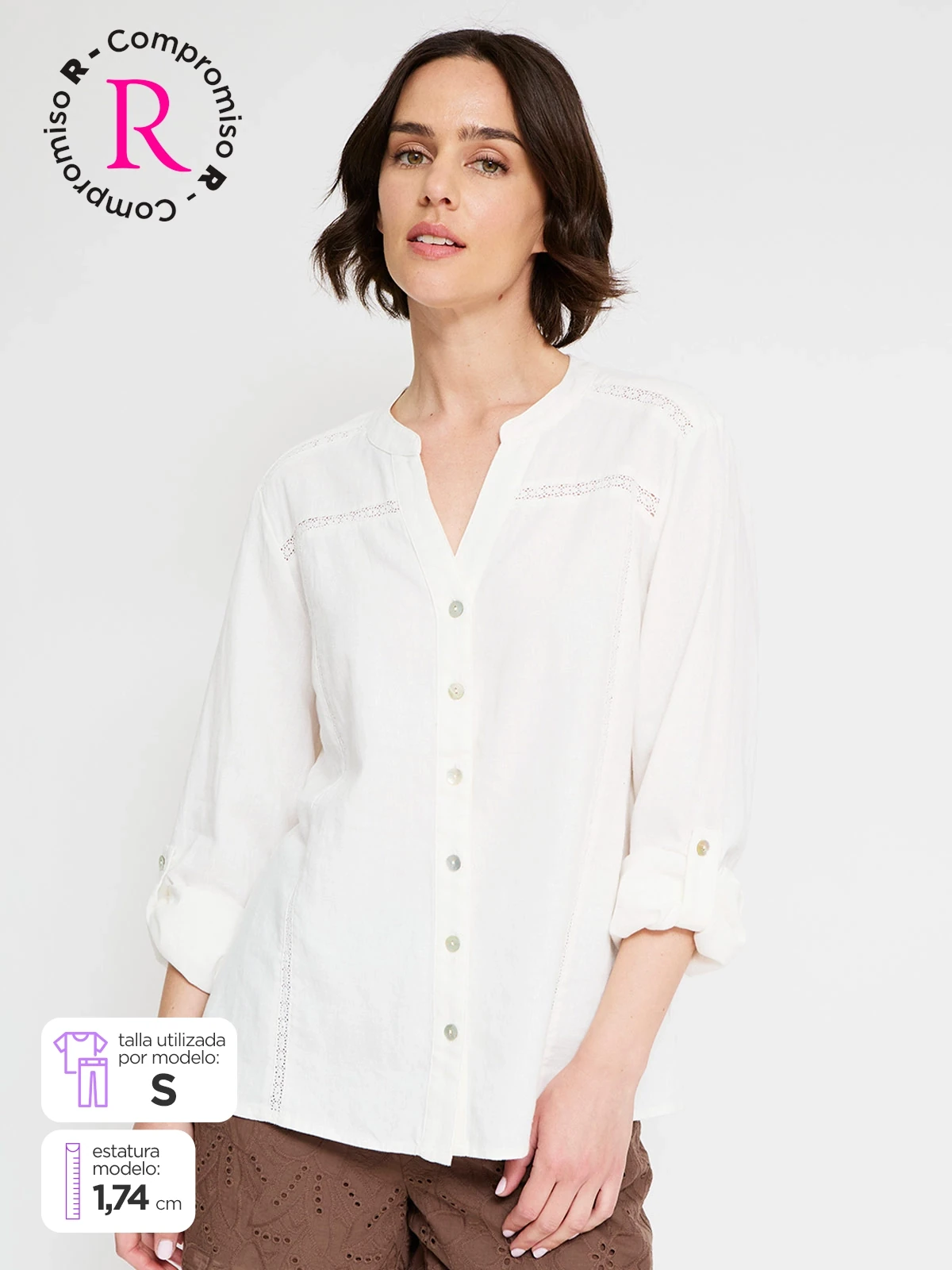 BLUSA MANGA LARGA MUJER TATIENNE - 1