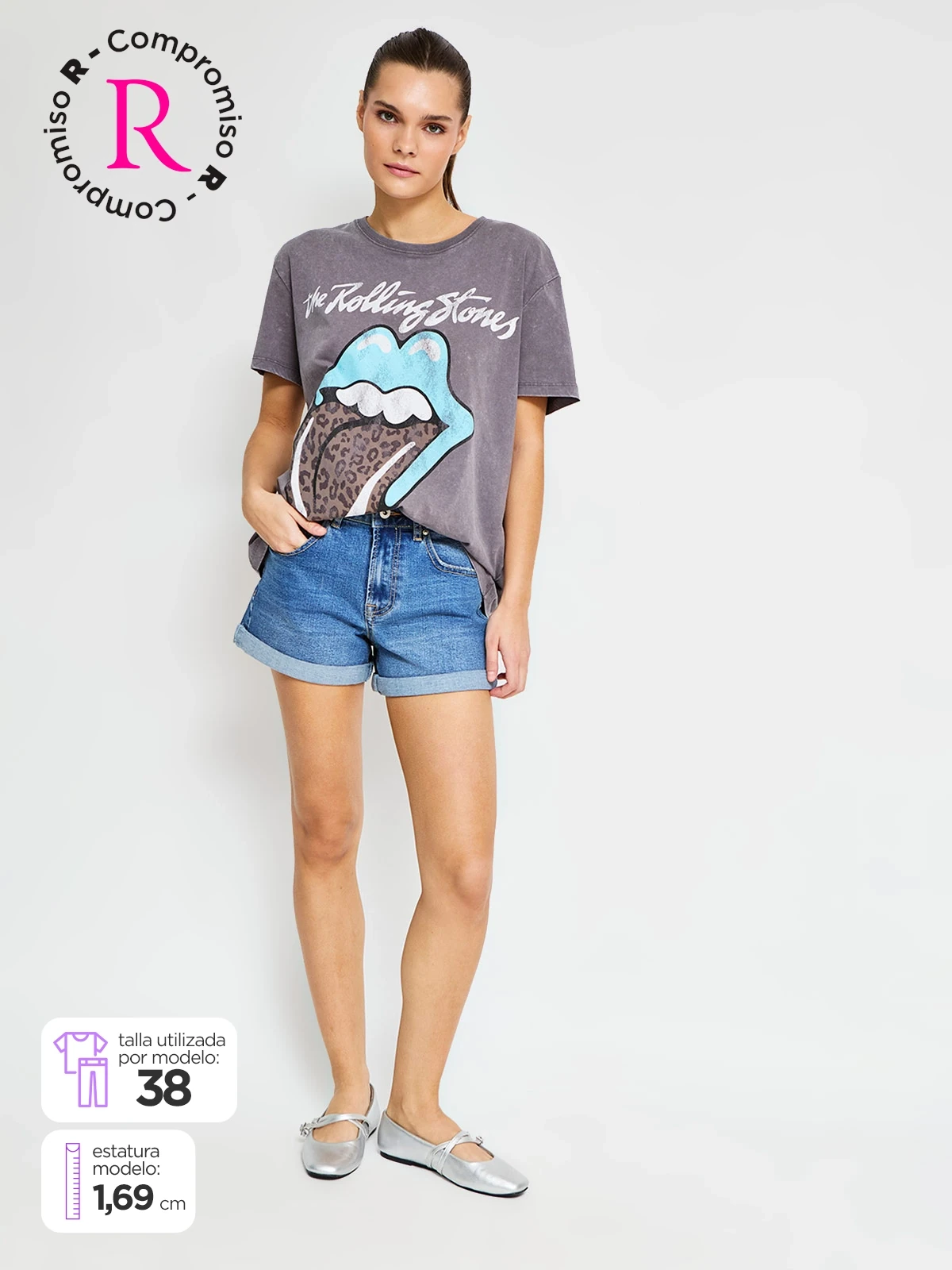 SHORT ALGODÓN MUJER PEPE JEANS - 1