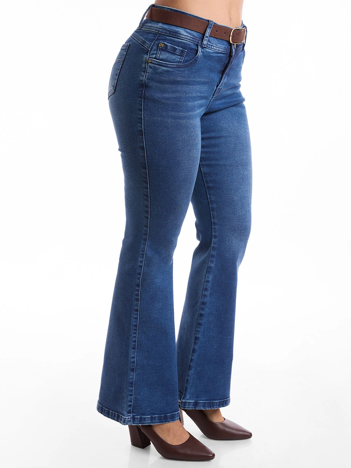 JEANS FLARE MUJER METAL JEANS TAVARA - 3