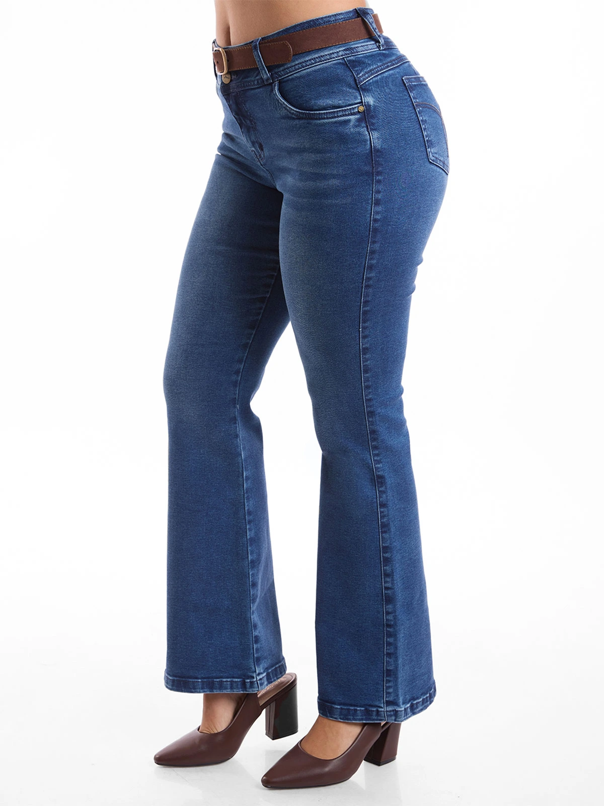 JEANS FLARE MUJER METAL JEANS TAVARA - 4
