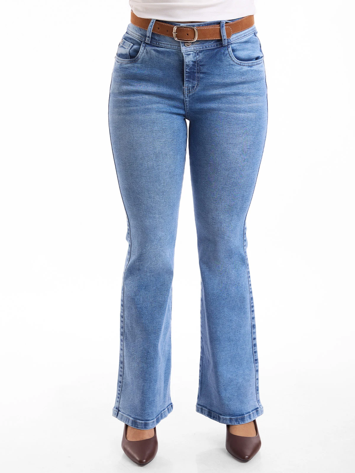 JEANS FLARE MUJER METAL JEANS TAVARA - 2