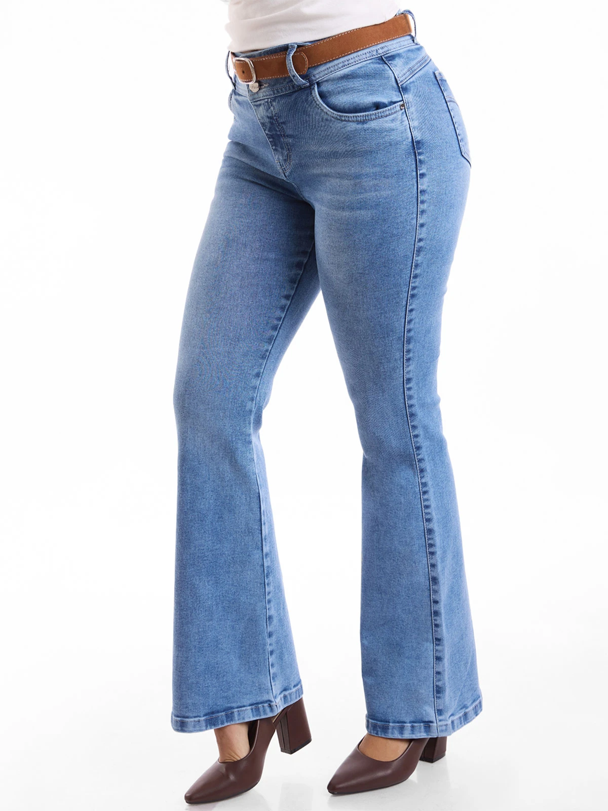 JEANS FLARE MUJER METAL JEANS TAVARA - 3
