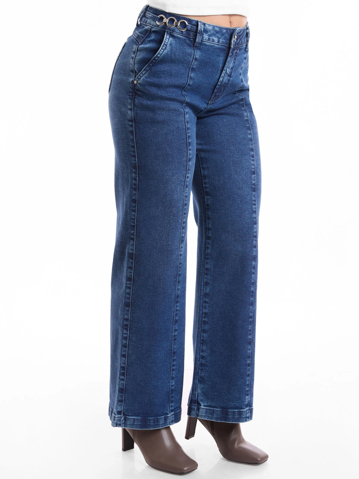 JEANS WIDE LEG MUJER METAL JEANS TOKYO - 4