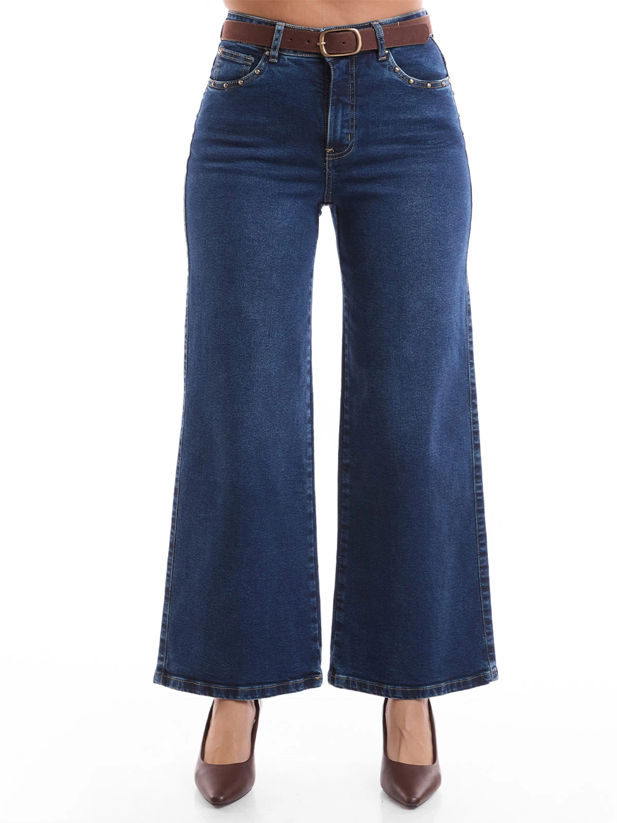 JEANS WIDE LEG MUJER METAL JEANS SATURNO - 2