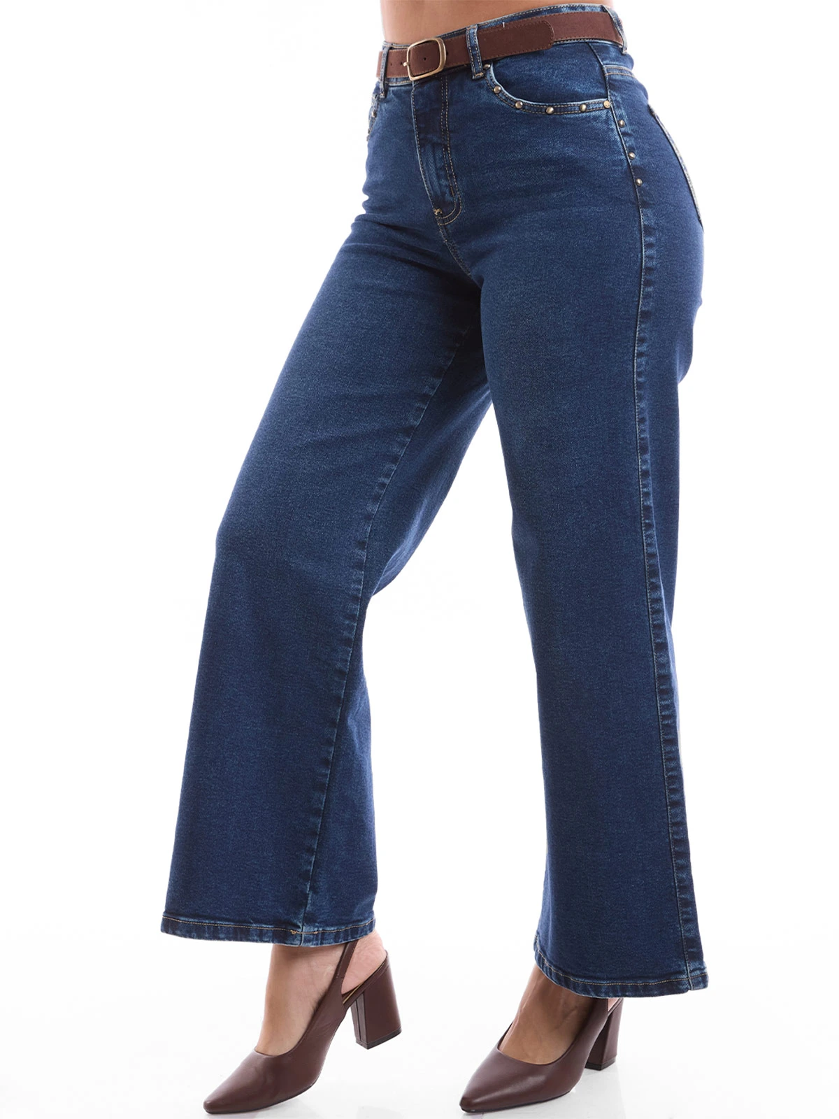 JEANS WIDE LEG MUJER METAL JEANS SATURNO - 3