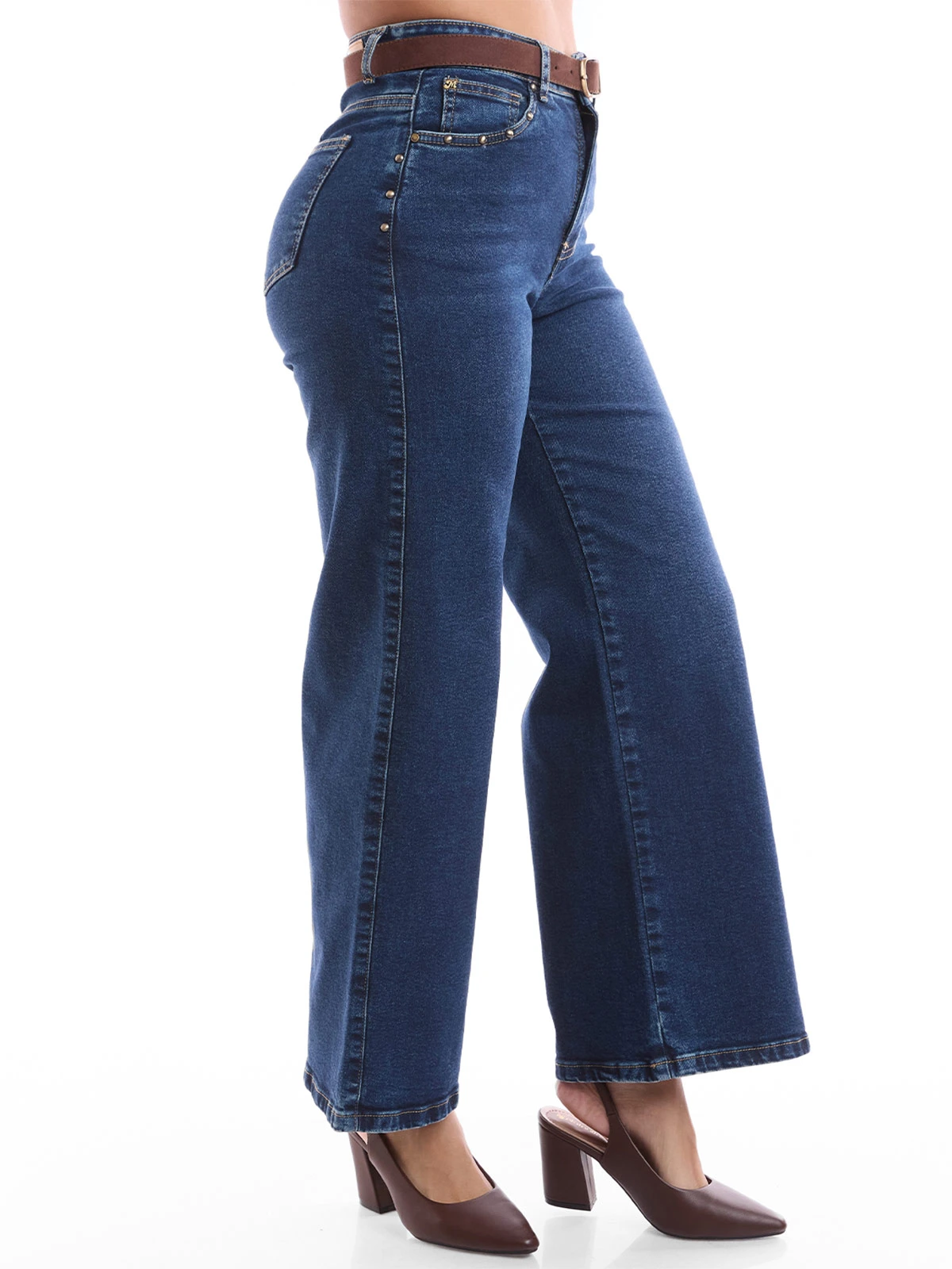 JEANS WIDE LEG MUJER METAL JEANS SATURNO - 4
