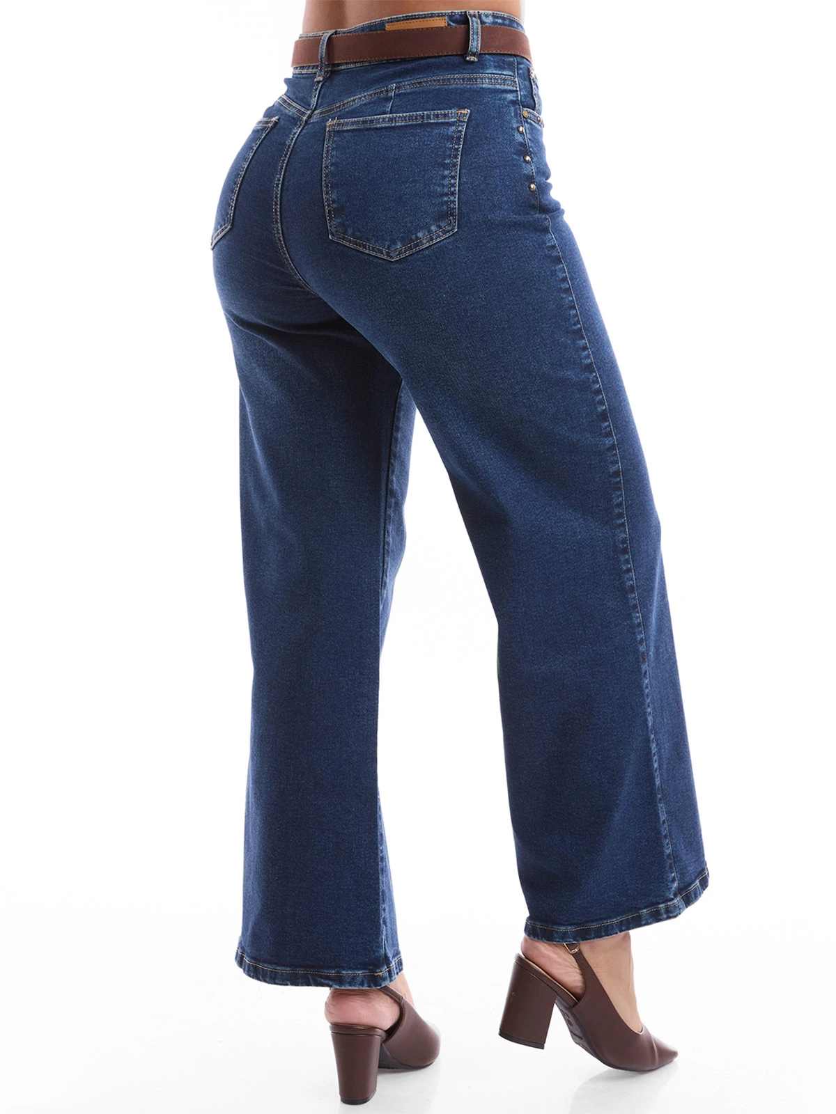 JEANS WIDE LEG MUJER METAL JEANS SATURNO - 5