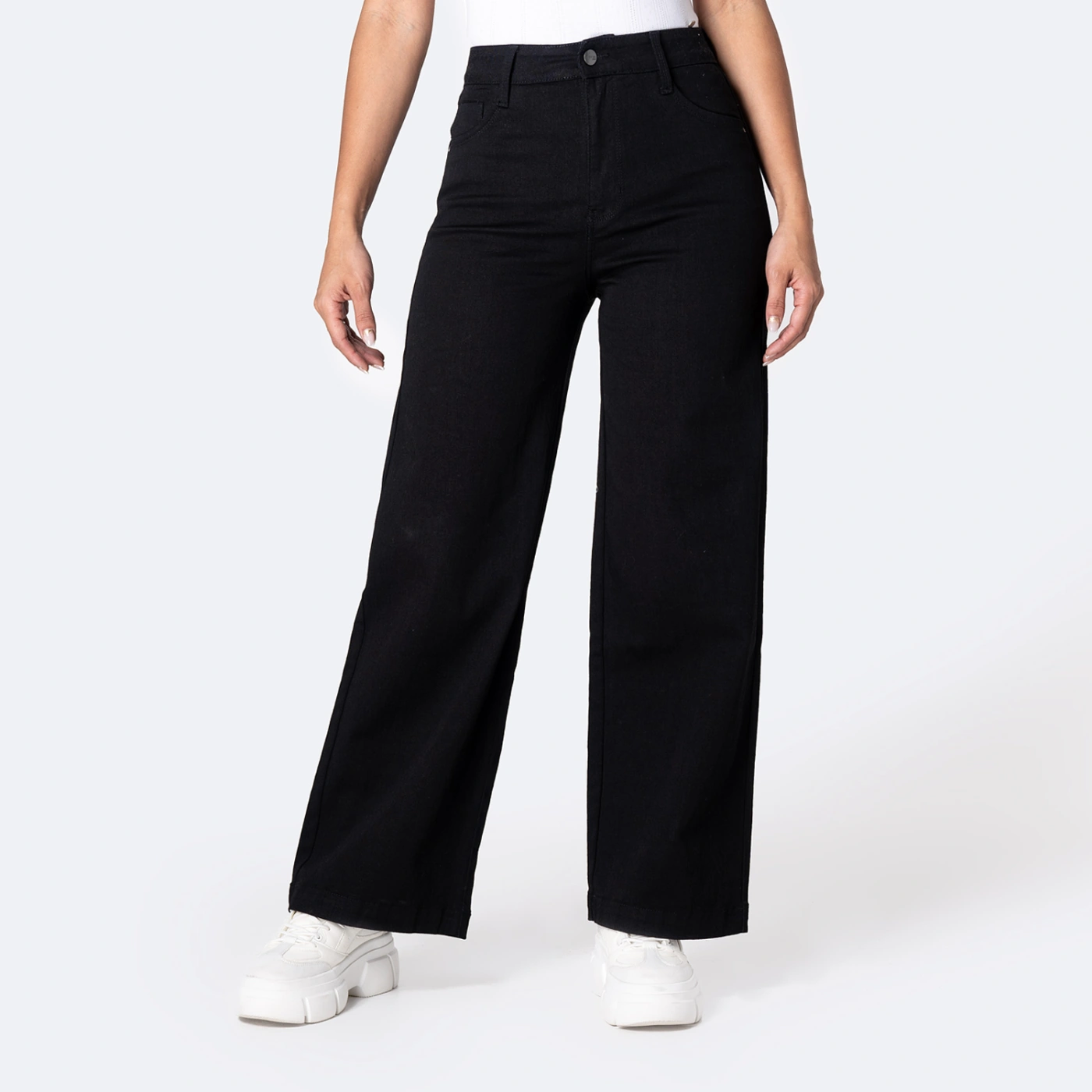 JEAN WIDELEG MUJER PIONIER NEGRO LARAAH - 1