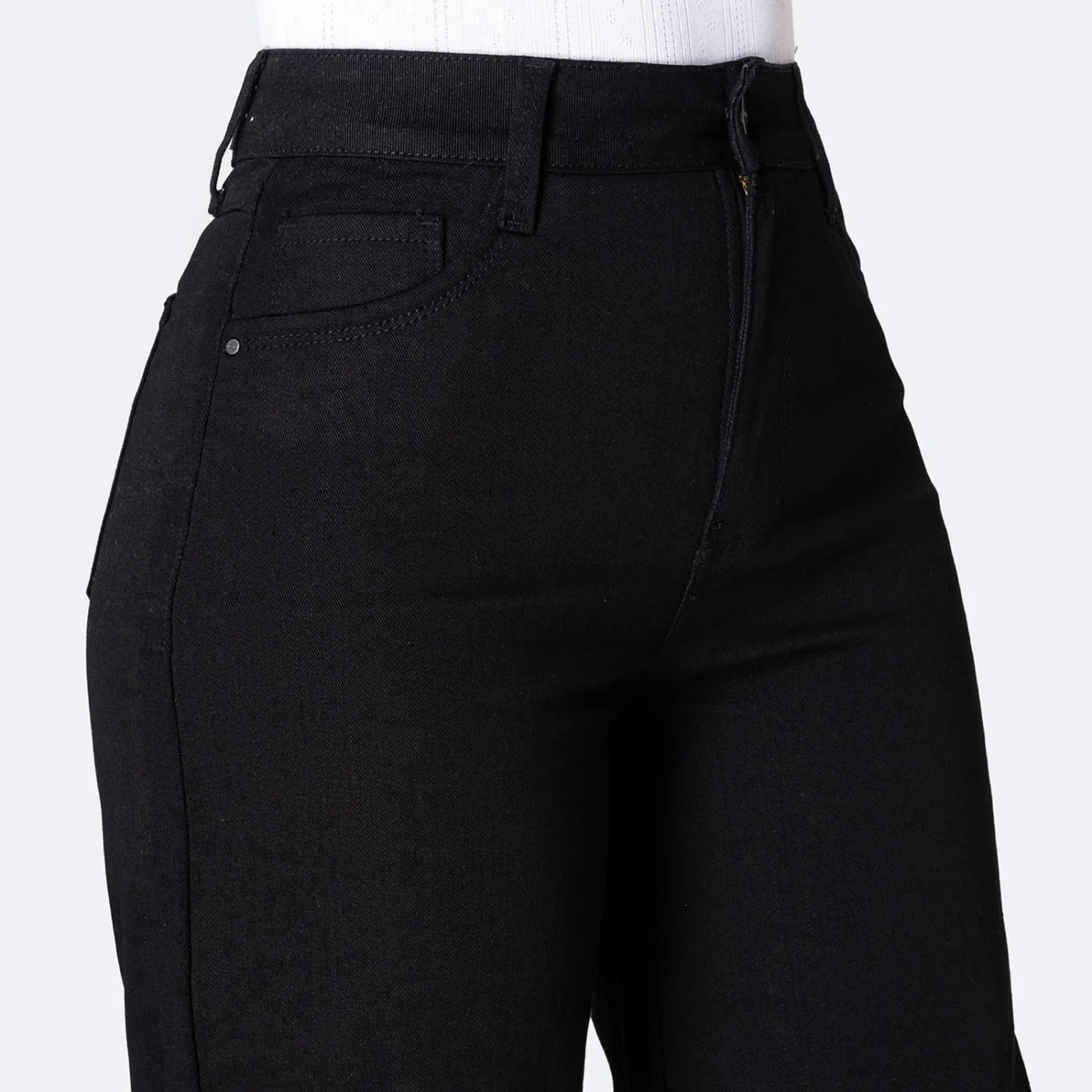 JEAN WIDELEG MUJER PIONIER NEGRO LARAAH - 4