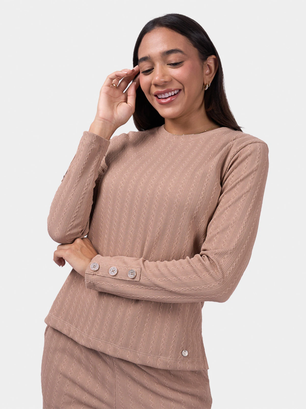 POLO MANGA LARGA MUJER BRONCO YULIE - 1