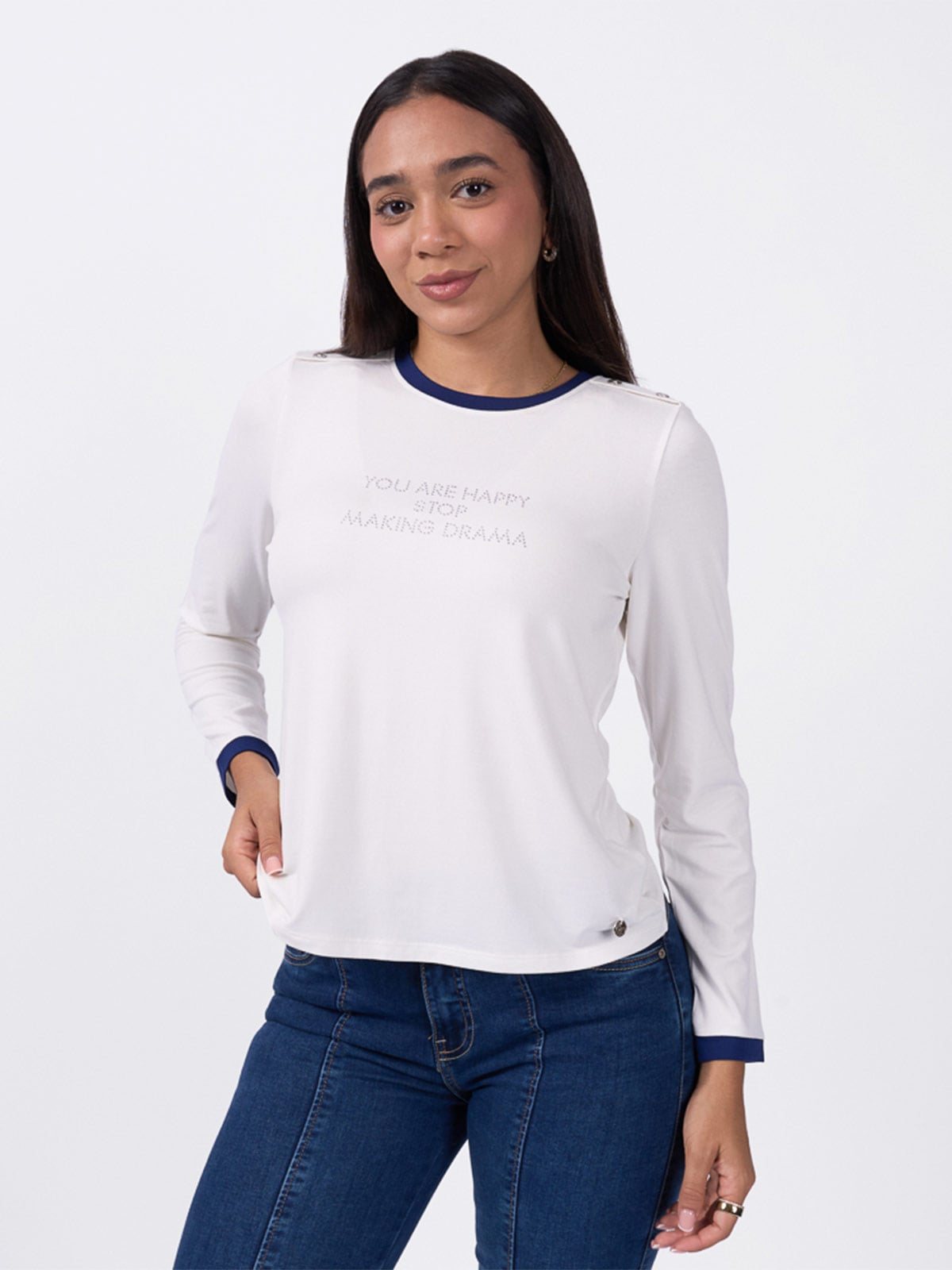 POLO MANGA LARGA MUJER BRONCO ZULENKA - 1
