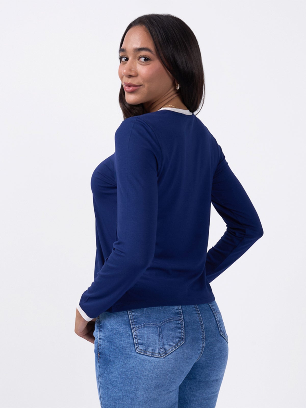 POLO MANGA LARGA MUJER BRONCO ZULENKA - 2
