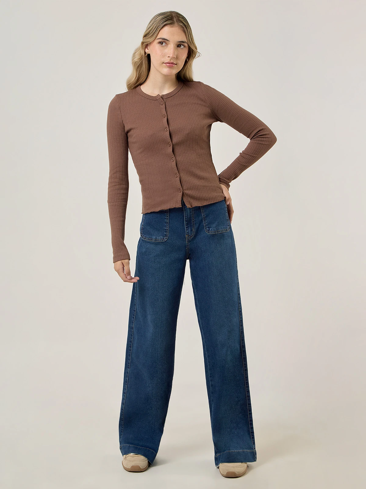 JEANS REGULAR MUJER INDEX POCKET - 1