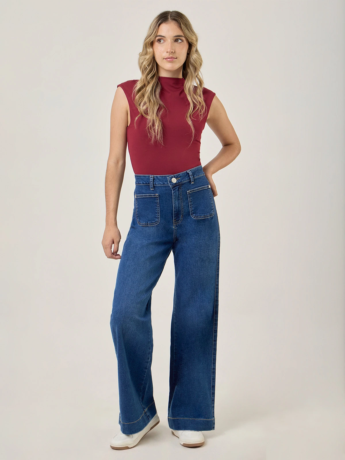 JEANS REGULAR MUJER INDEX POCKET - 1
