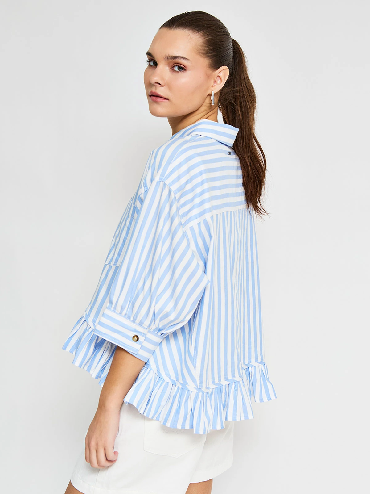 BLUSA MANGA 3/4 ALGODÓN MUJER BARBADOS - 2