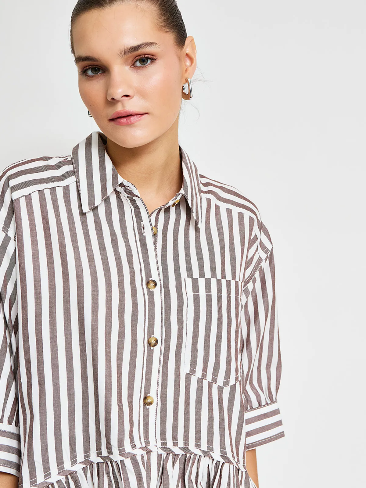 BLUSA MANGA 3/4 ALGODÓN MUJER BARBADOS - 3
