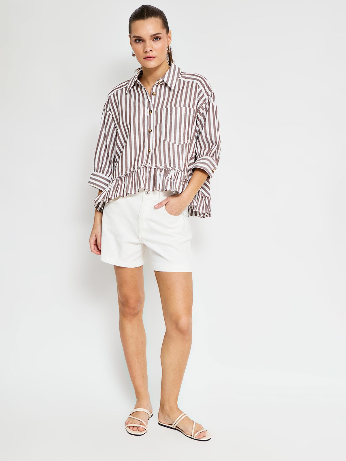 BLUSA MANGA 3/4 ALGODÓN MUJER BARBADOS - 4