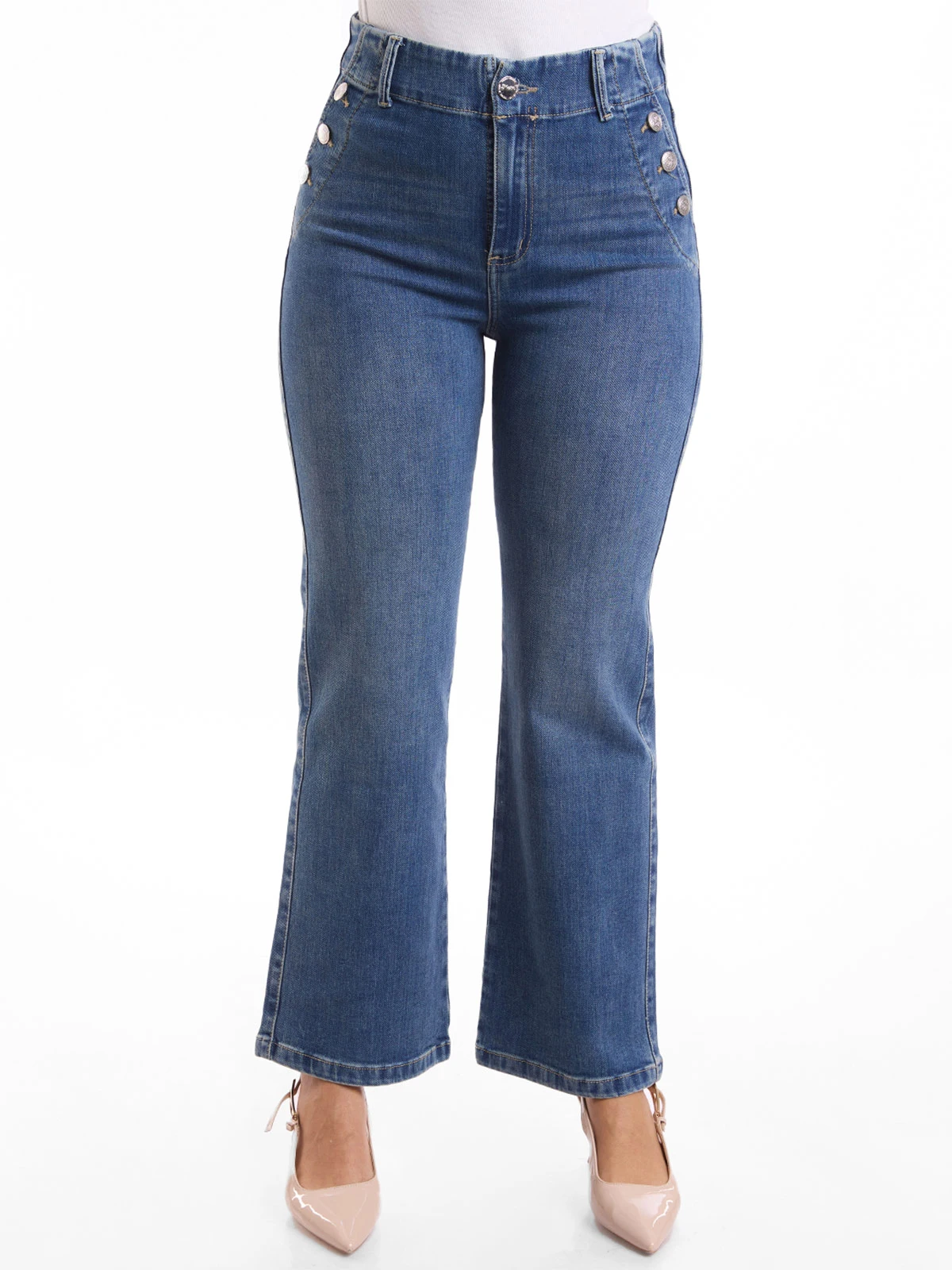 JEAN STRAIGHT MUJER METAL JEANS FERNANDA - 2