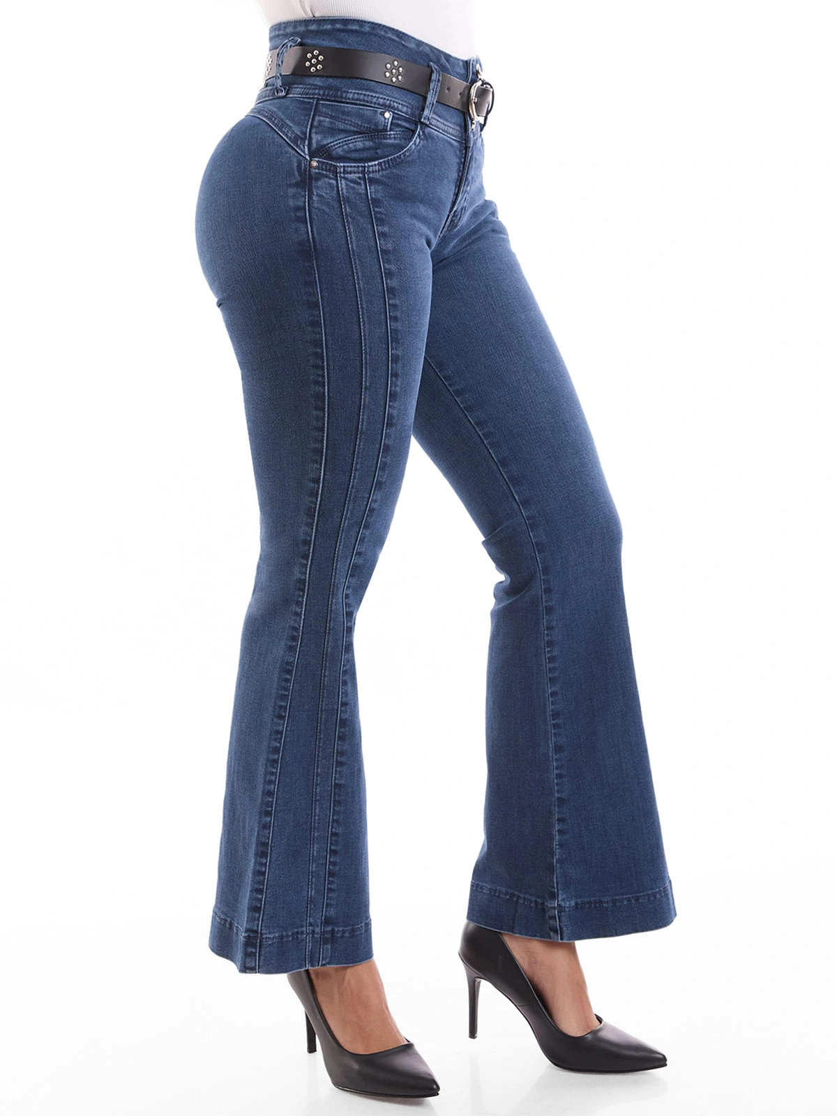 JEAN FLARE MUJER METAL JEANS LEONELA - 3