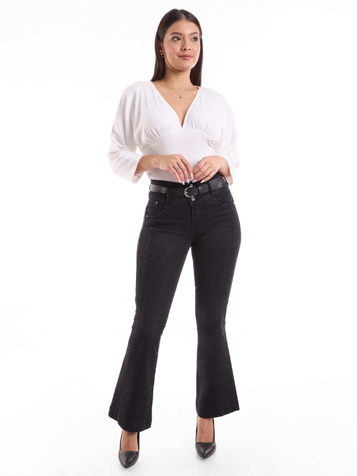 JEAN FLARE MUJER METAL JEANS LEONELA - 1