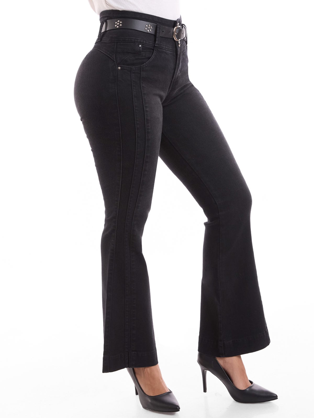 JEAN FLARE MUJER METAL JEANS LEONELA - 4