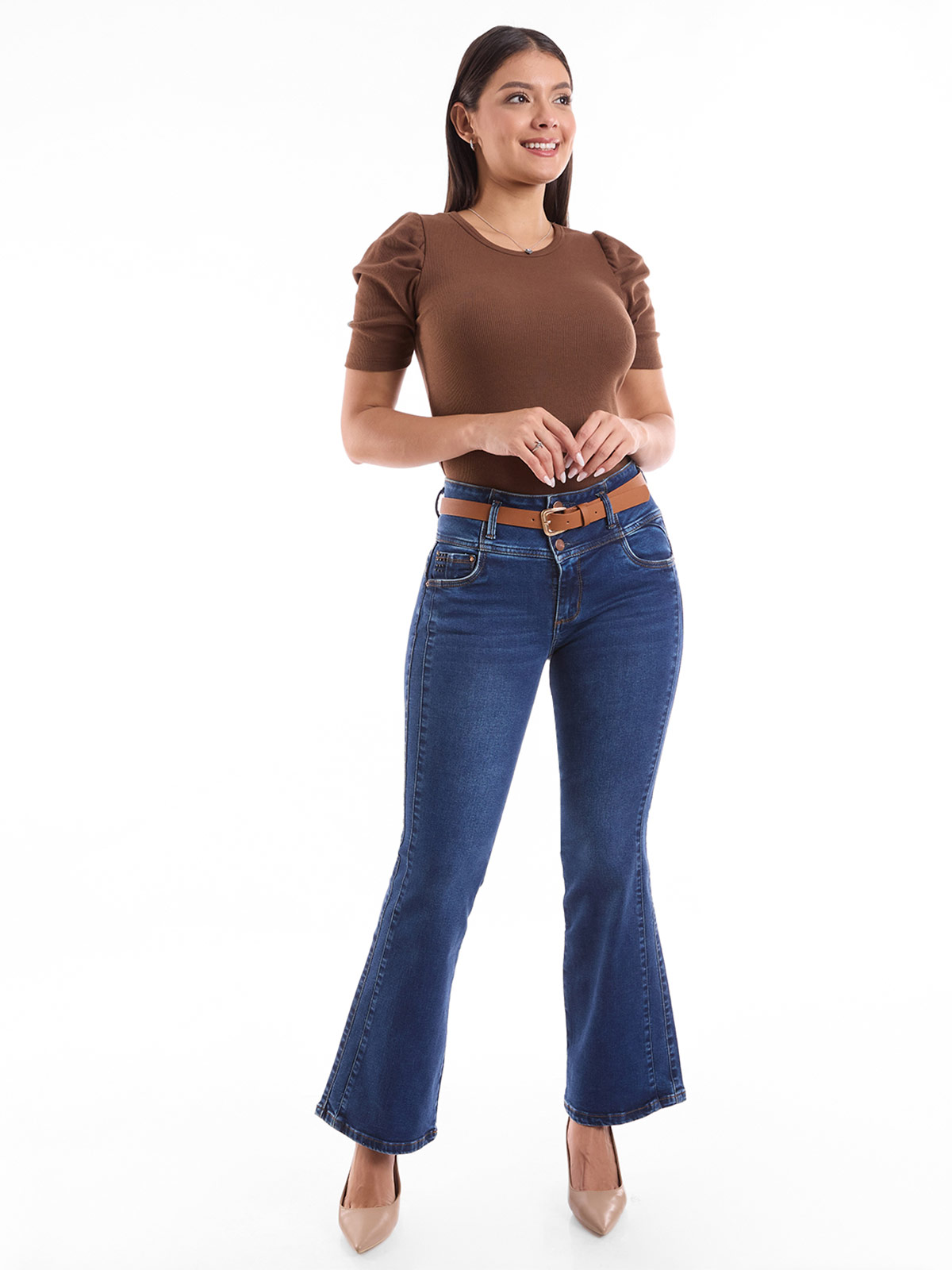 JEAN FLARE MUJER METAL JEANS BIRMINJAN - 1