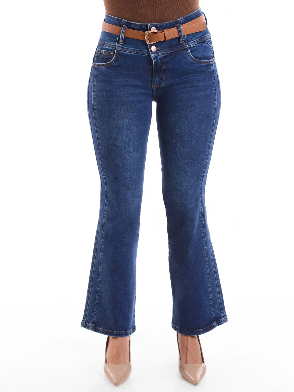 JEAN FLARE MUJER METAL JEANS BIRMINJAN - 2