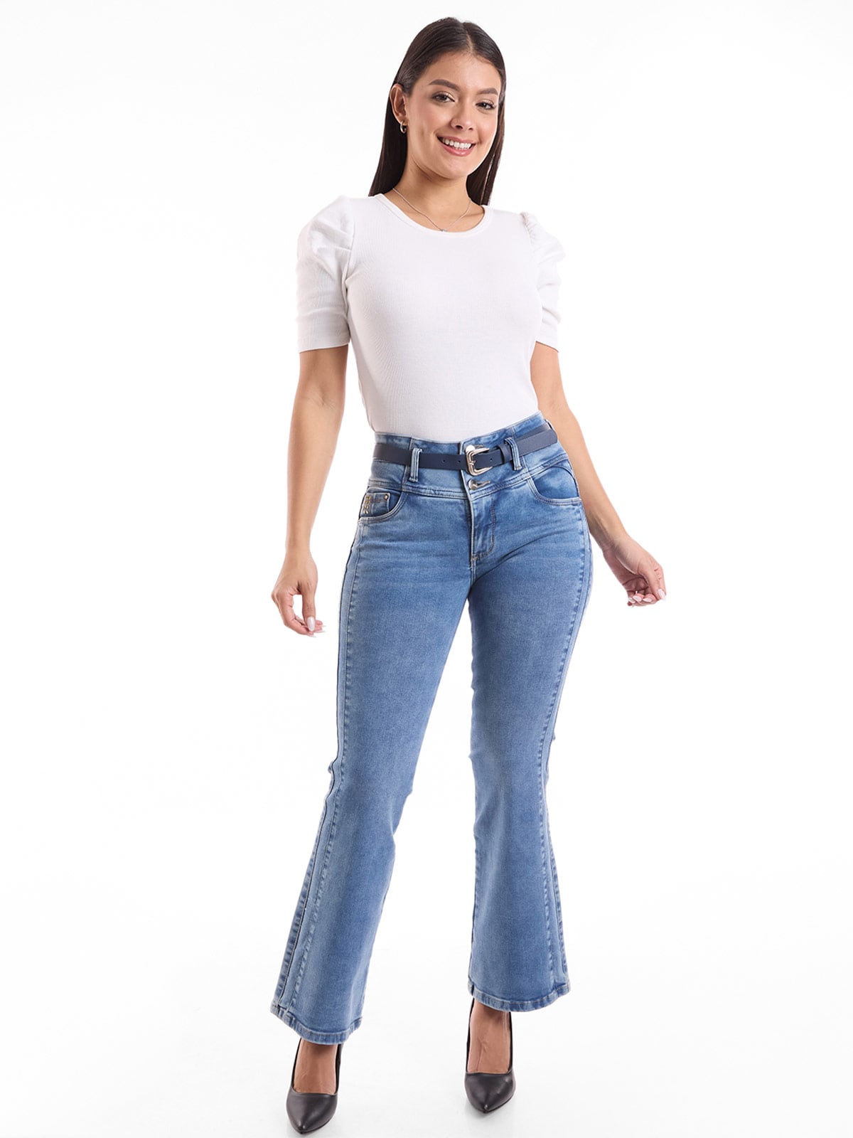 JEAN FLARE MUJER METAL JEANS BIRMINJAN - 1