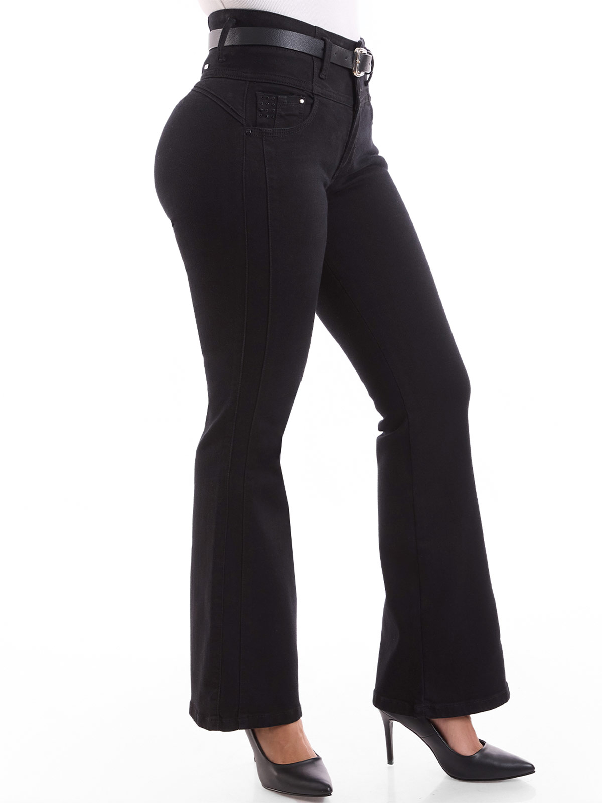 JEAN FLARE MUJER METAL JEANS BIRMINJAN - 4